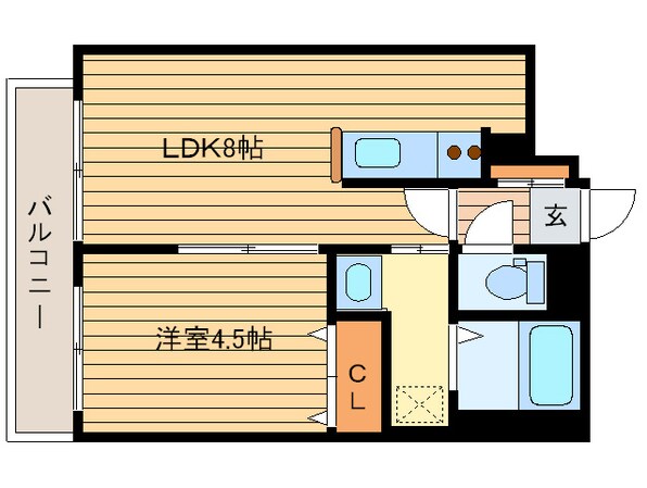 ＰＲＩＭＥ　ＵＲＢＡＮ北１１条の物件間取画像